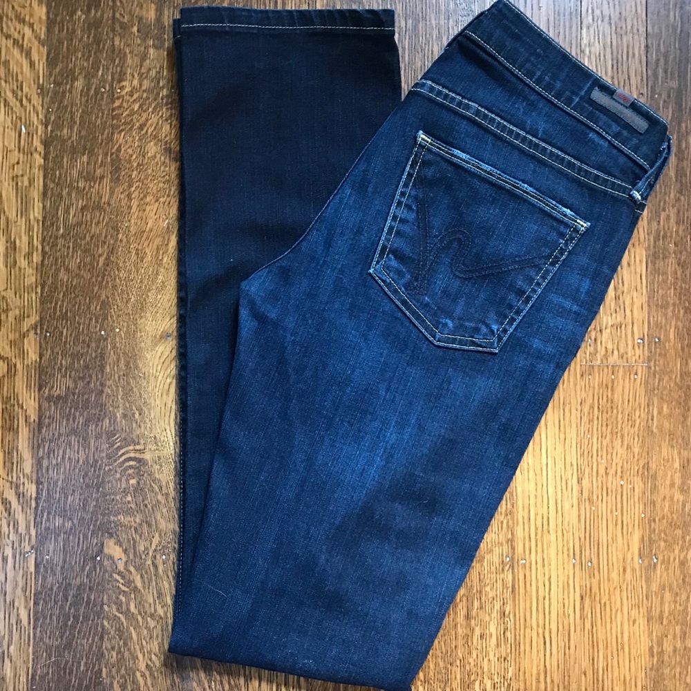 Citizens of Humanity Ava Low Rise Straight Leg Jeans